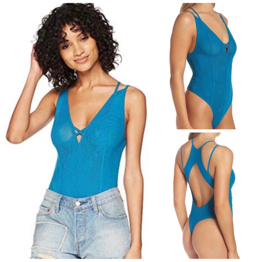 NWT Free People Lace Bodysuit